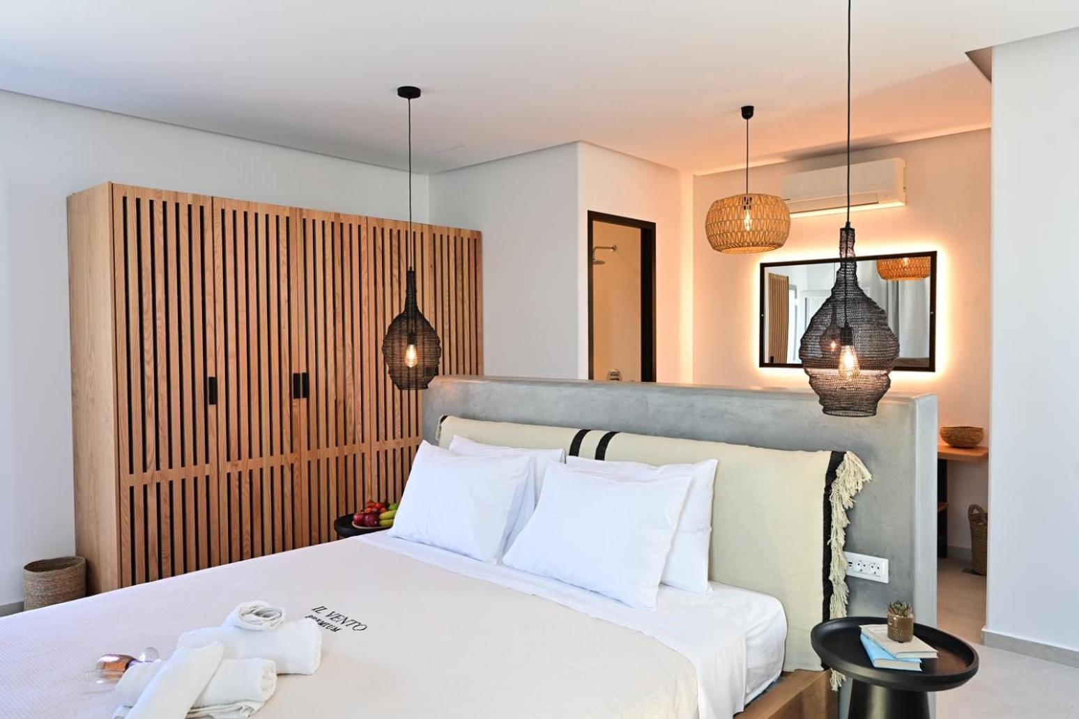 شقة Il Vento Premium Mykonos Mykonos Town المظهر الخارجي الصورة